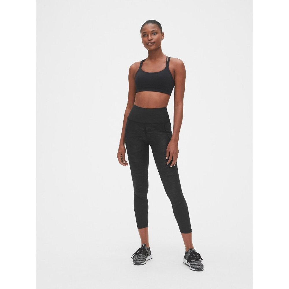 Gap NWT XL/T GapFit Perforated Spliced 7/8 Leggings Sculpt Revolution